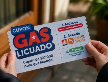 Más de 480 mil personas activaron el cupón de gas en la región de Valparaíso: beneficio ya puede ser utilizado por las familias