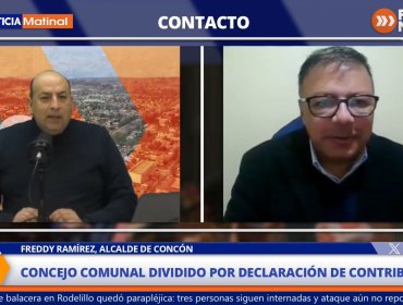 Freddy Ramírez, alcalde de Concón, por declaración de contribuciones: "Creemos que desde los ministerios, el trabajo municipal no se reconoce"