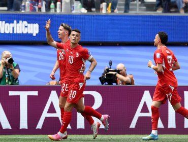 Suiza logra su primer triunfo en el Mundial tras golear a Bosnia y Herzegovina y se instala como líder del grupo B
