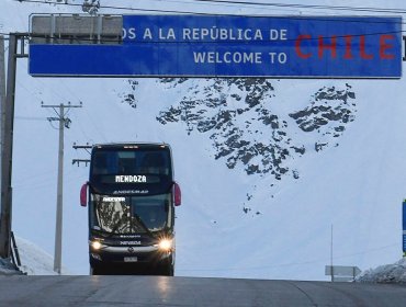 Paso fronterizo Los Libertadores suspende tránsito internacional por nevadas y bajas temperaturas en zona de alta cordillera