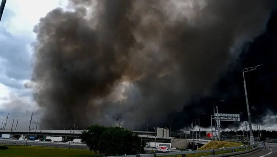 Ucrania lanzó el mayor ataque con drones sobre Moscú desde el inicio de la guerra
