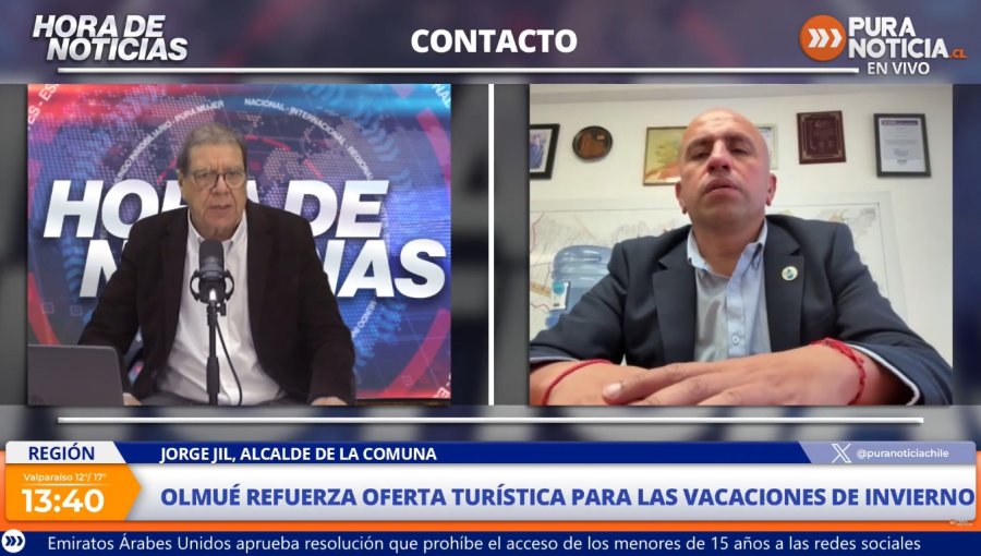 Jorge Jil, alcalde de Olmué, por problemas en distribución de agua en localidades rurales: “Si el camión aljibe no llega, no tienen agua"