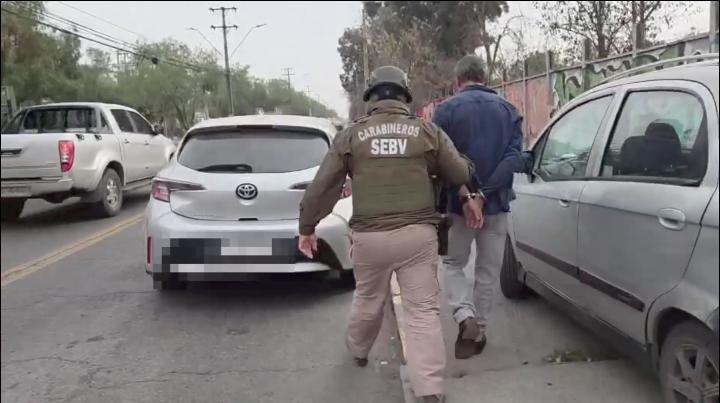 Cae en Pedro Aguirre Cerda peligroso prófugo que llevaba más de 4 años huyendo por violación y amenazas