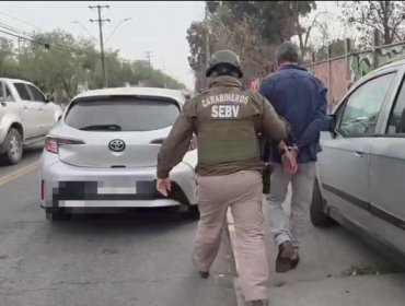 Cae en Pedro Aguirre Cerda peligroso prófugo que llevaba más de 4 años huyendo por violación y amenazas