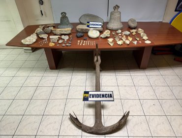 Recuperan campana colonial de hasta 375 años y detienen a sujeto que intentaba comercializarla a través de Internet