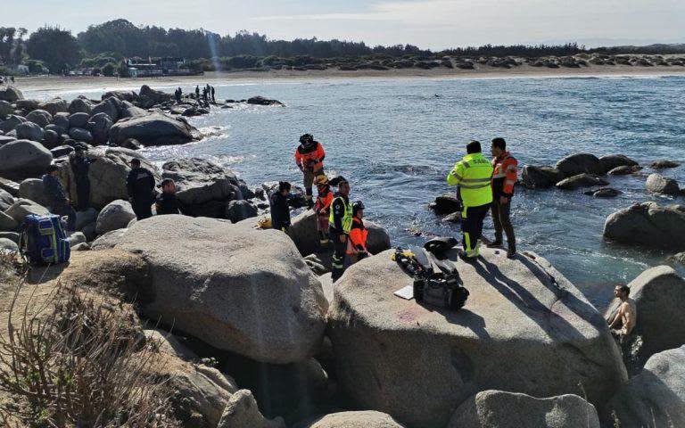 Tragedia en Quintero: Hombre perdió la vida mientras buceaba en la playa de Ritoque