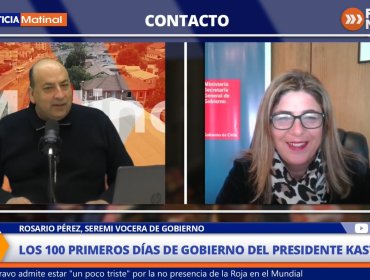 Seremi vocera de Gobierno, Rosario Pérez, por reconstrucción: “El Gobierno hoy día está concentrado en acelerar la construcción y la entrega de casas”