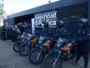 Viña del Mar inaugura base de operaciones de seguridad en la plaza O’Higgins