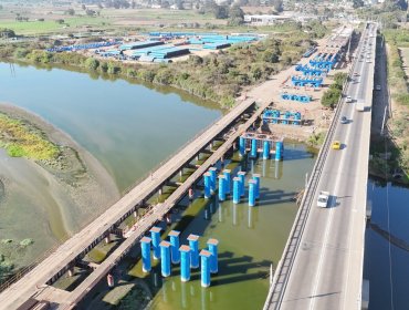 Ampliación del puente que une San Antonio con Santo Domingo alcanza 74% de avance