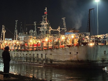 Asmar repara buque pesquero chino bajo estricta fiscalización en Talcahuano