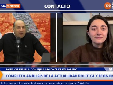 Tania Valenzuela, consejera regional de Valparaíso, por relación entre autoridades regionales: “Falta mayor coordinación”