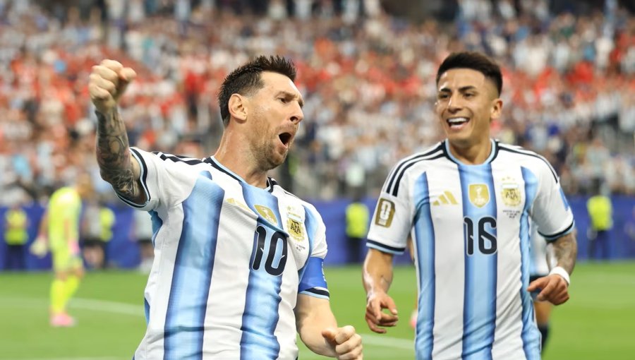 Messi anota doblete en triunfo de Argentina ante Austria y supera a Klose como goleador de los Mundiales