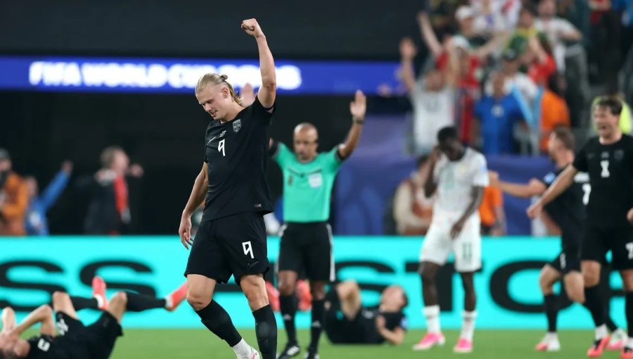 Haaland marca dos goles ante Senegal y le da a Noruega la clasificación a dieciseisavos del Mundial