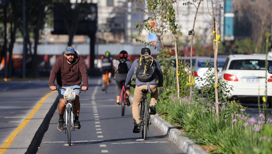 Informe de Conaset recomendó continuar la construcción del tramo tres de la ciclovía Alameda-Providencia
