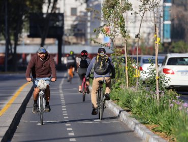 Informe de Conaset recomendó continuar la construcción del tramo tres de la ciclovía Alameda-Providencia