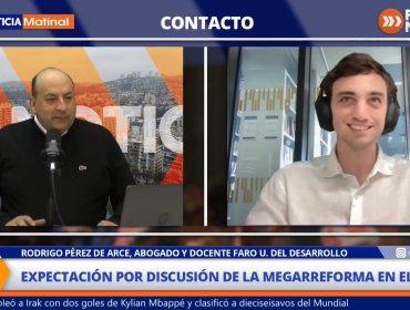 Rodrigo Pérez, abogado y docente UDD, por megarreforma en el Senado: “Habrá espacio para negociar cambios”