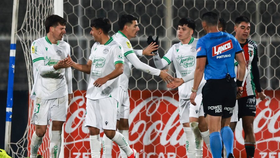 Audax Italiano se impuso en los descuentos a Palestino por el grupo G de la Copa Chile