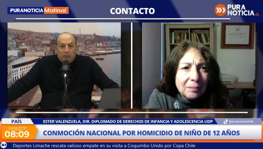 Ester Valenzuela, directora Diplomado de Derechos de la Infancia UDP, sobre delincuencia juvenil: "No fueron vistos por el sistema"