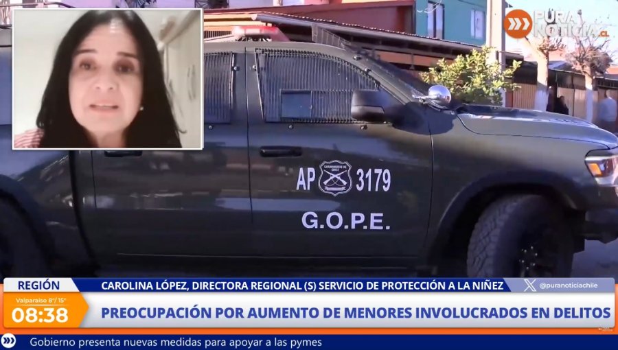 Carolina López, directora regional (s) de Protección Especializada a la Niñez, explica Plan Familia Crece: "Faltan 51 familias de acogida en la región"