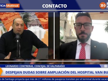 Leonardo Contreras, concejal de Valparaíso, por ampliación del hospital Van Buren: “Acá tenemos que concretar”