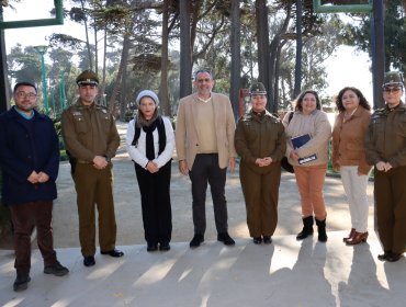 Quintero refuerza estrategia con Carabineros para prevenir situaciones de vulnerabilidad