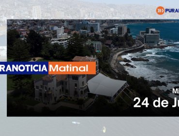 Puranoticia Matinal miércoles 24 de junio