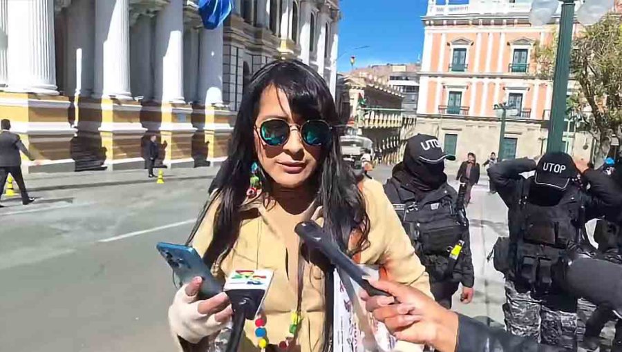 Detienen en pleno centro de La Paz a exministra de Cultura y aliada clave de Evo Morales