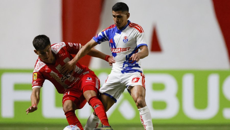 La U rescató un empate en la agonía ante U. La Calera en un entretenido partido por Copa Chile