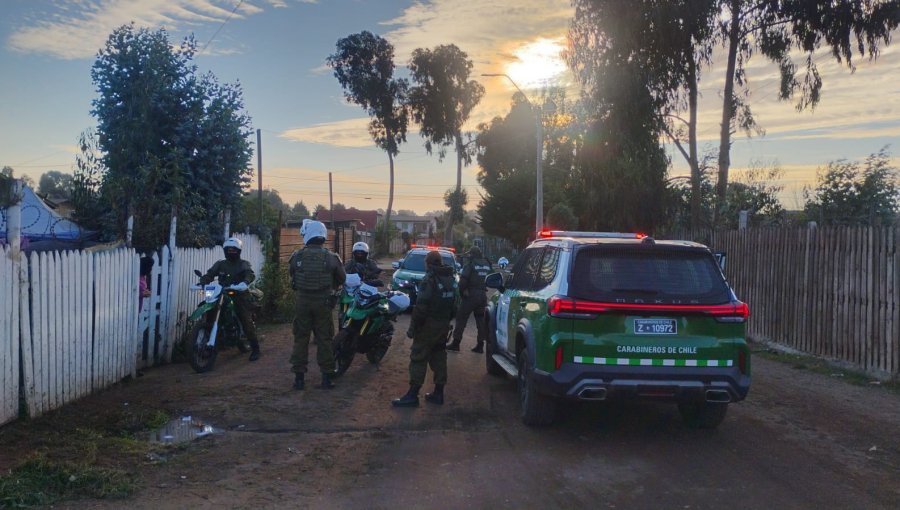 «Ronda Impacto» en Quintero deja siete detenidos y más de 100 controles preventivos