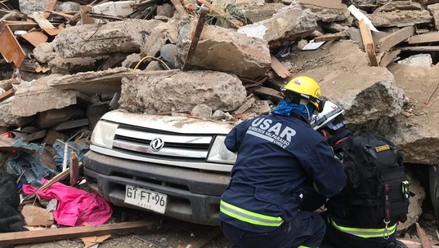 Dos bomberos del equipo USAR de Valparaíso viajarán a Venezuela a apoyar las labores de emergencia tras fuertes terremotos