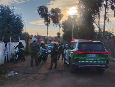 «Ronda Impacto» en Quintero deja siete detenidos y más de 100 controles preventivos