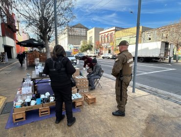 Valparaíso refuerza recuperación de la avenida Pedro Montt con seis operativos con Carabineros y más de 360 controles