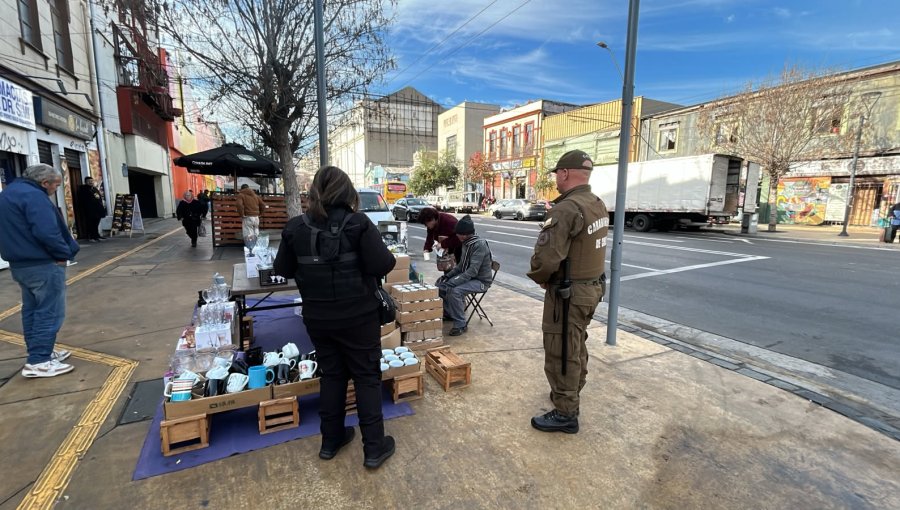 Valparaíso refuerza recuperación de la avenida Pedro Montt con seis operativos con Carabineros y más de 360 controles