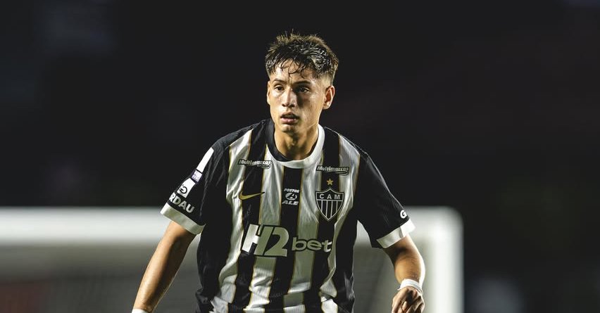 En Brasil ponen en duda la continuidad de Iván Román en Atlético Mineiro ante poca continuidad