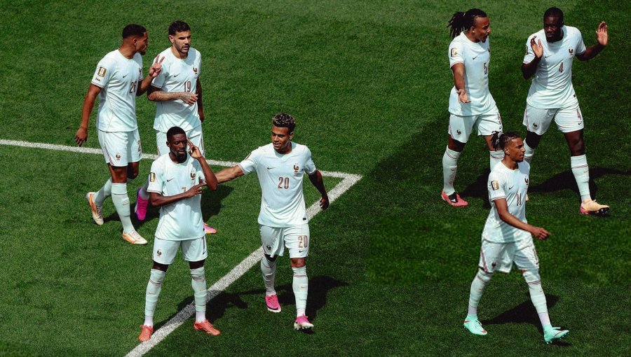 Francia goleó 4-1 a Noruega y cerró como líder del Grupo I del Mundial de Norteamérica