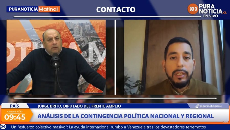 Diputado Jorge Brito cuestiona la megarreforma y asegura que "tiene un sesgo ideológico muy grande"