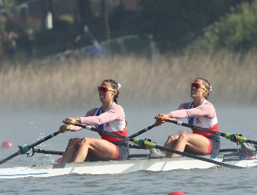 Antonia y Melita Abraham logran bronce en la Copa del Mundo de Remo en Suiza