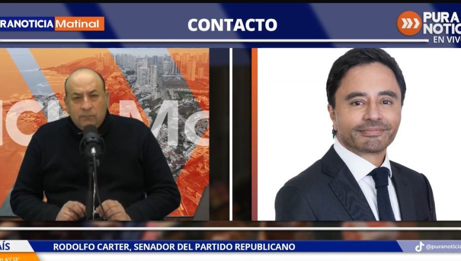 Rodolfo Carter por acusación constitucional contra Grau: “Deberíamos encontrar otra forma de resolver nuestras diferencias entre políticos”
