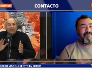 Aroldo Maciel por energía sísmica: “La quincena de julio será una fecha crítica para Chile”