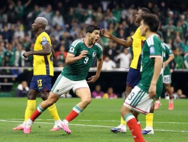 México derrotó con autoridad a Ecuador y selló su pase a octavos de final del Mundial