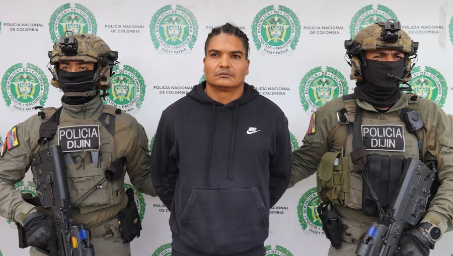 Autorizan la extradición desde a Colombia a Chile de "Larry Changa", cofundador del Tren de Aragua