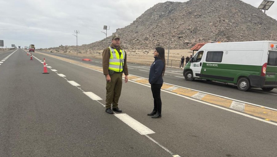 Una persona muere tras ser atropellada por un bus en la ruta 5 Norte en Chañaral: Fiscalía ordena investigación