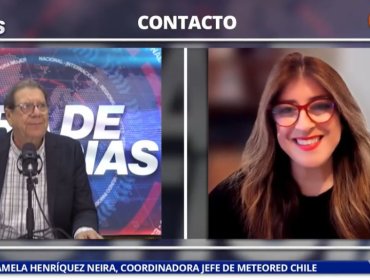 Coordinadora jefe de Meteored Chile por bajas temperaturas: “El principal causante de estas heladas es el anticiclón subtropical”