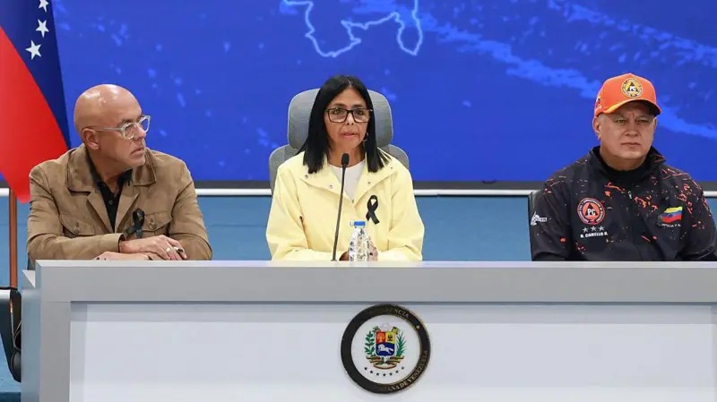 Presidenta encargada de Venezuela calificó de "miserables" las críticas al Gobierno por la respuesta a los devastadores terremotos