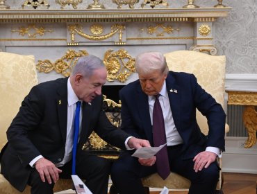 Netanyahu y Trump conversan y acuerdan reunirse "en un futuro próximo" en EE.UU.