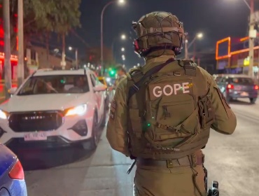 Carabineros despliega operativo nocturno de fiscalización a nivel nacional