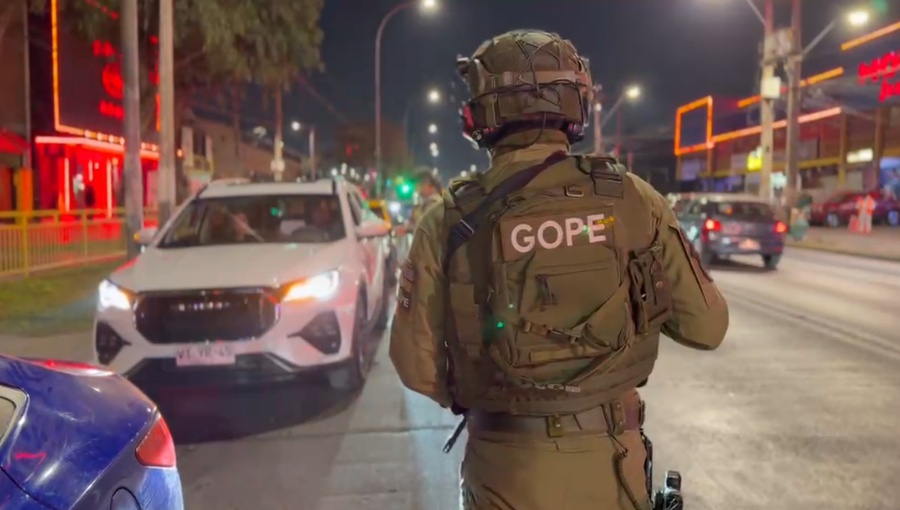 Carabineros despliega operativo nocturno de fiscalización a nivel nacional