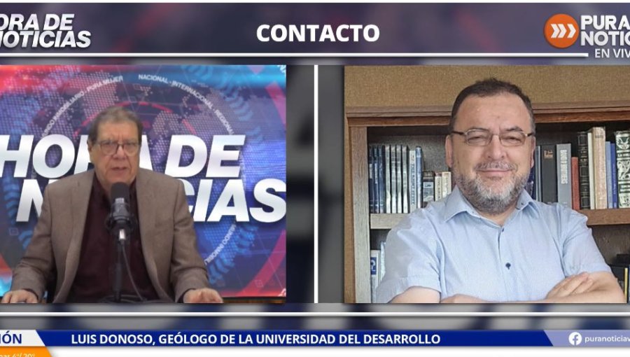 Geólogo Luis Donoso por seguidilla de temblores en la región de Valparaíso: “En términos simples es una acomodo de las placas”