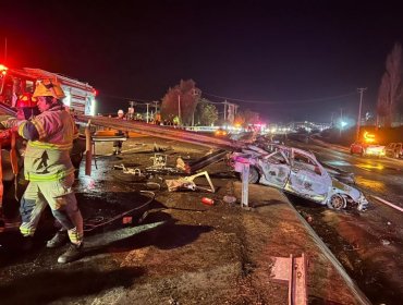Aumentan a dos los fallecidos por colisión múltiple en la ruta 5 Norte de La Calera: detenido quedó tras las rejas