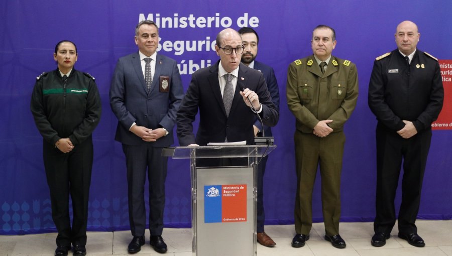 Ministro Arrau destaca baja de 13% en los homicidios durante el primer semestre de 2026